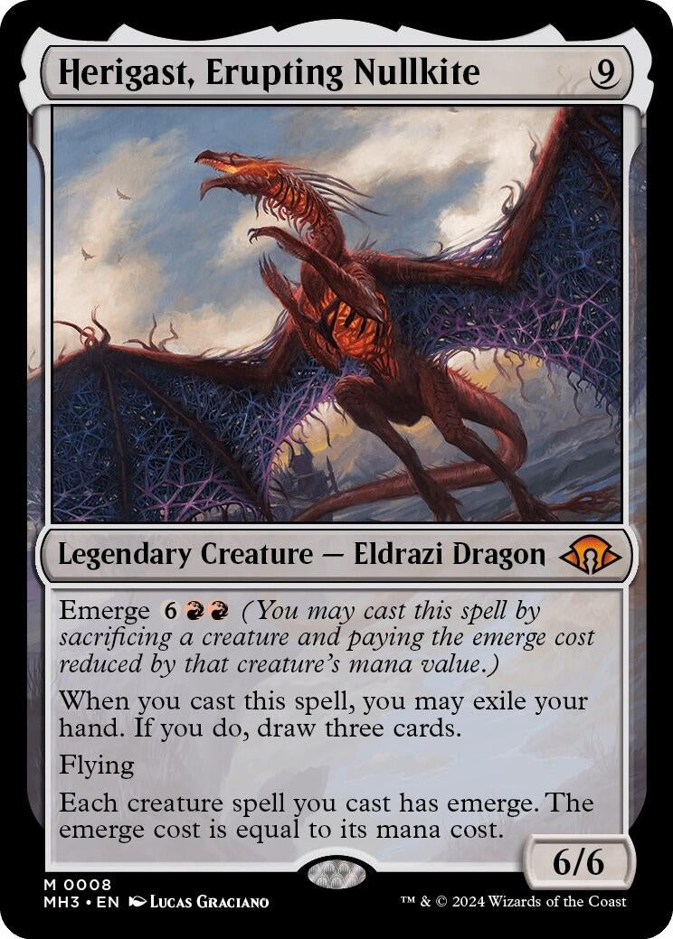 Image for Herigast, Erupting Nullkite (8) [Modern Horizons 3] - Magic: The Gathering