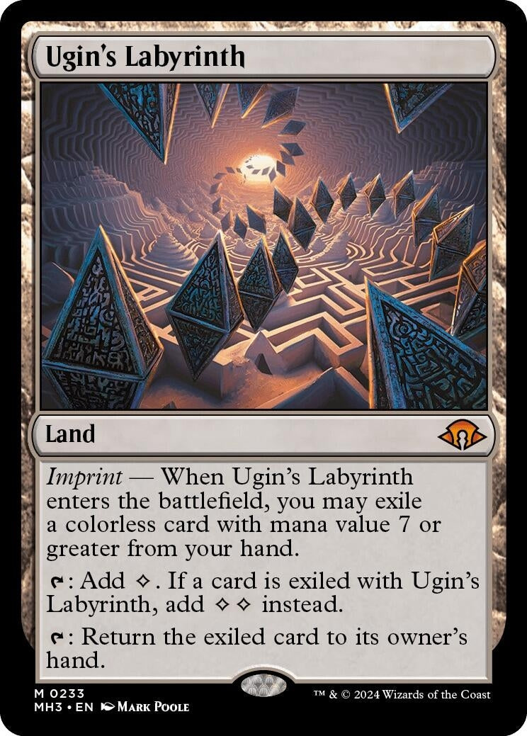 Image for Ugin's Labyrinth (233) [Modern Horizons 3] - Magic: The Gathering