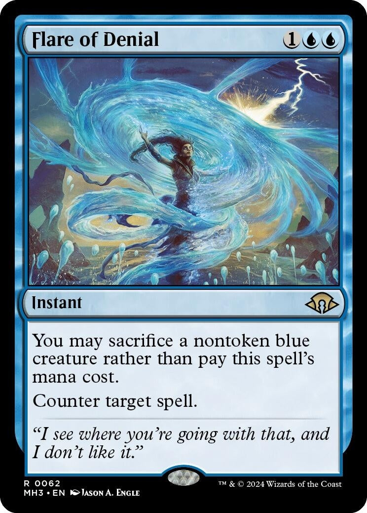 Image for Flare of Denial (62) [Modern Horizons 3] - Magic: The Gathering