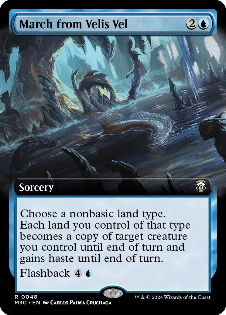 Image for March from Velis Vel (Extended Art) (48) [Modern Horizons 3] - Magic: The Gathering