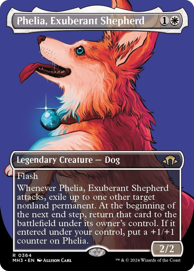 Image for Phelia, Exuberant Shepherd (Borderless) (364) [Modern Horizons 3] - Magic: The Gathering