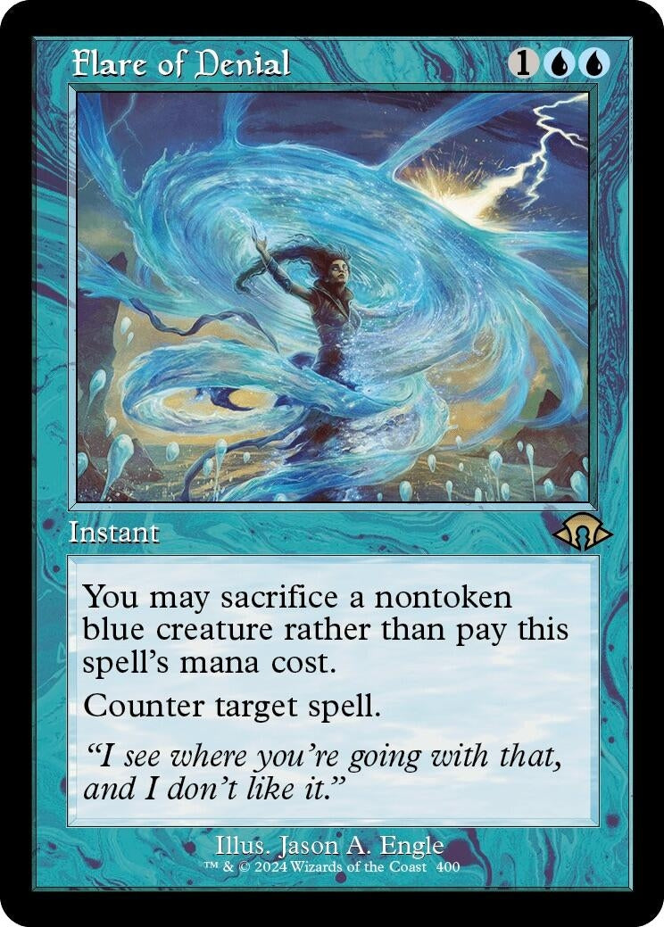 Image for Flare of Denial (Retro Frame) (400) [Modern Horizons 3] - Magic: The Gathering