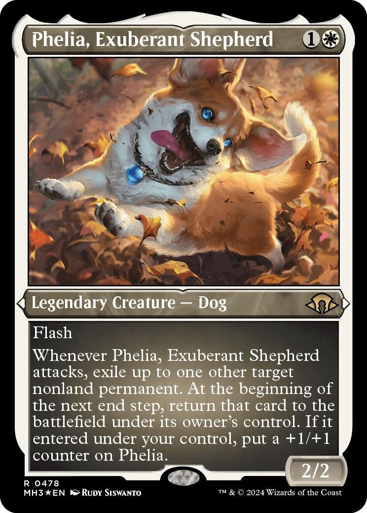 Image for Phelia, Exuberant Shepherd (Foil Etched) (478) [Modern Horizons 3] - Magic: The Gathering