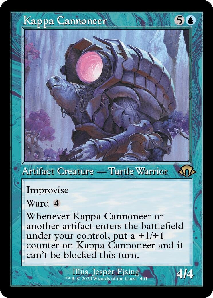 Image for Kappa Cannoneer (Retro Frame) (401) [Modern Horizons 3] - Magic: The Gathering