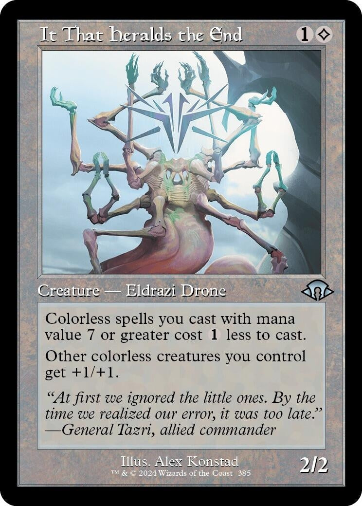 Image for It That Heralds the End (Retro Frame) (385) [Modern Horizons 3] - Magic: The Gathering