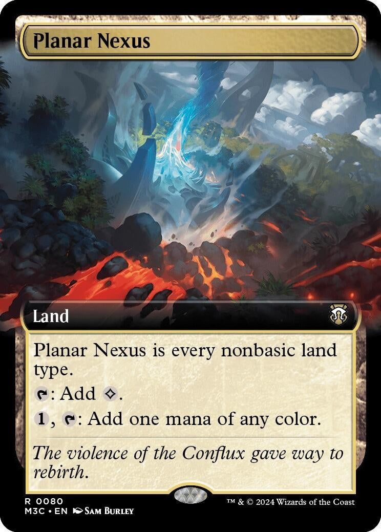 Image for Planar Nexus (Extended Art) (80) [Modern Horizons 3] - Magic: The Gathering
