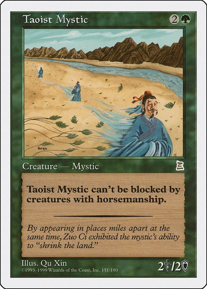 Image for Taoist Mystic (151) [Portal Three Kingdoms] - Magic: The Gathering