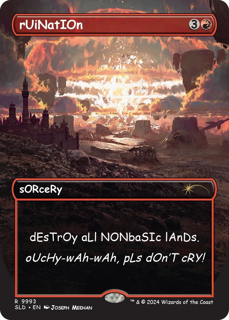 Image for rUiNatIOn (9993) [Secret Lair Drop Series] - Magic: The Gathering