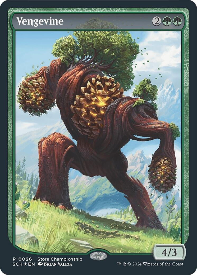Image for Vengevine (26) [Game Day & Store Championship Promos] - Magic: The Gathering