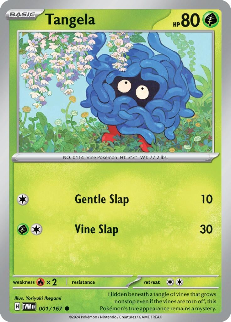 Image for Tangela (001/167) [SV06: Twilight Masquerade] - Pokemon
