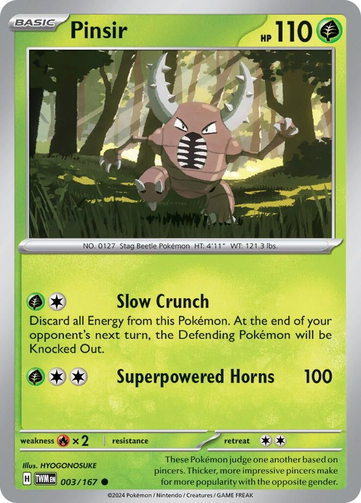 Image for Pinsir (003/167) [SV06: Twilight Masquerade] - Pokemon