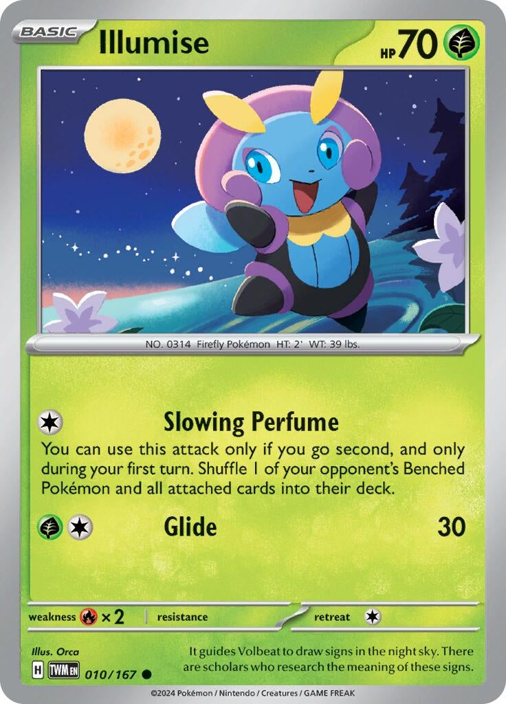 Image for Illumise (010/167) [SV06: Twilight Masquerade] - Pokemon