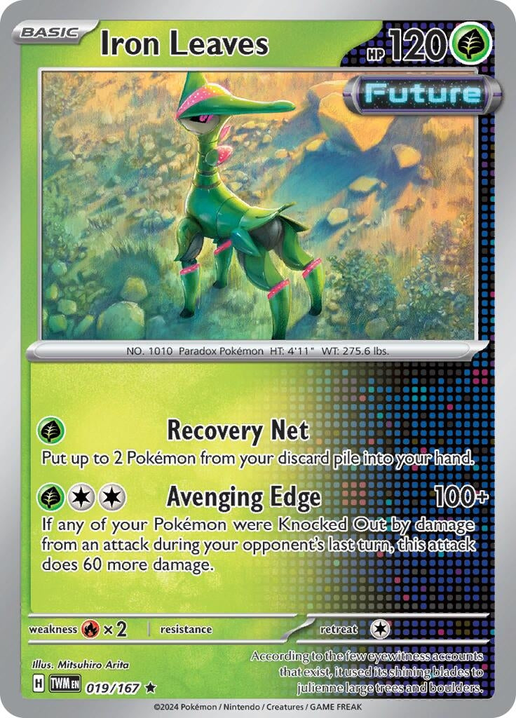Image for Iron Leaves (019/167) [SV06: Twilight Masquerade] - Pokemon