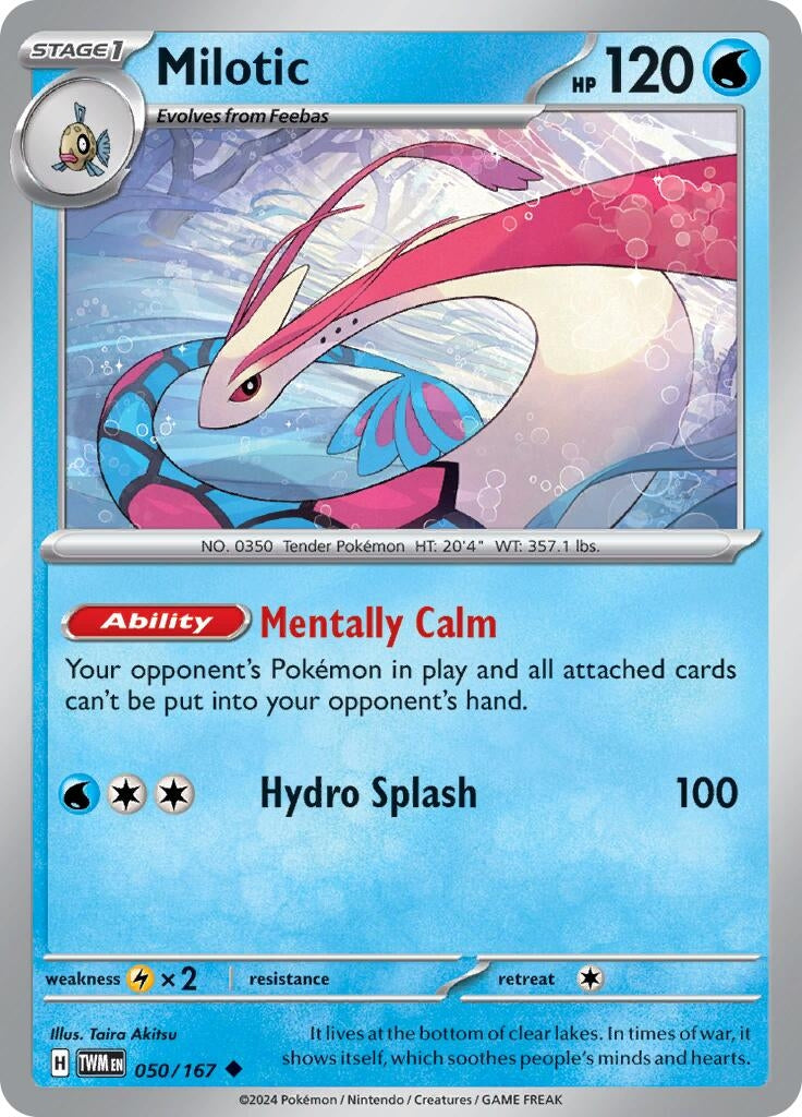 Image for Milotic (050/167) [SV06: Twilight Masquerade] - Pokemon