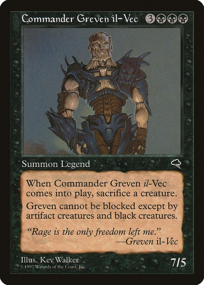 Image for Commander Greven il-Vec (115) [Tempest] - Magic: The Gathering