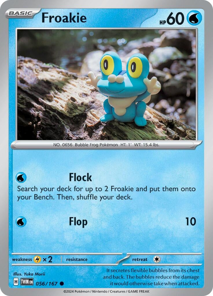 Image for Froakie (056/167) [SV06: Twilight Masquerade] - Pokemon