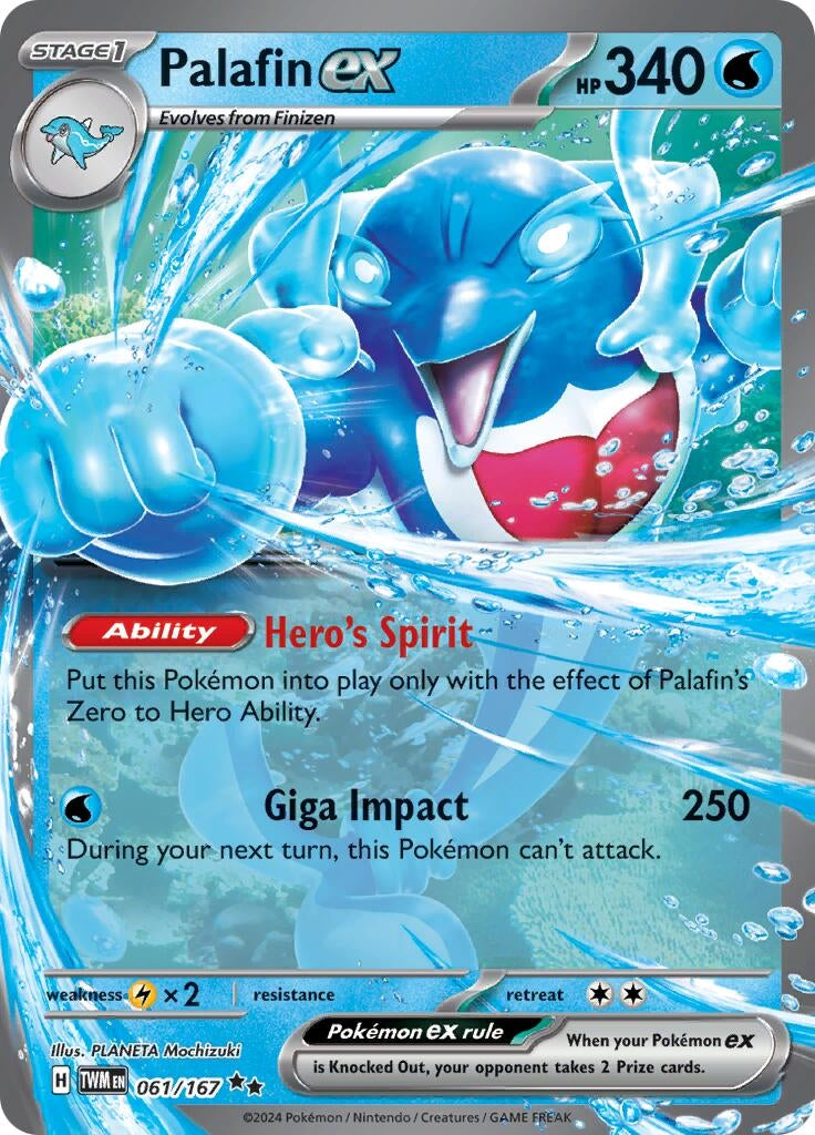 Palafin ex (061/167) [SV06: Twilight Masquerade]