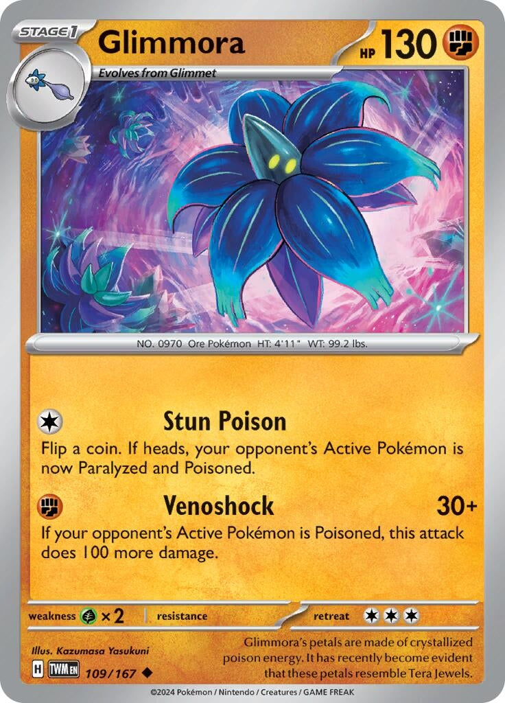 Image for Glimmora (109/167) [SV06: Twilight Masquerade] - Pokemon