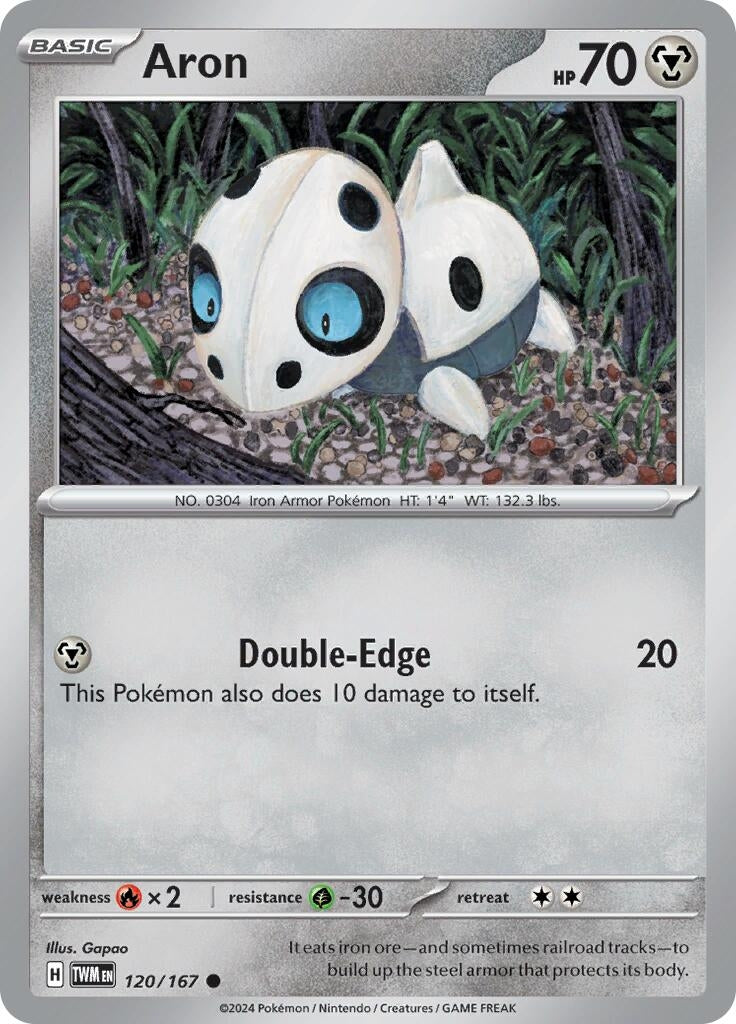 Image for Aron (120/167) [SV06: Twilight Masquerade] - Pokemon