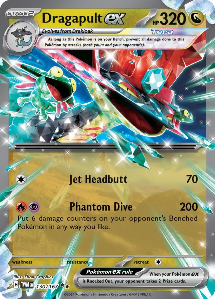 Image for Dragapult ex (130/167) [SV06: Twilight Masquerade] - Pokemon
