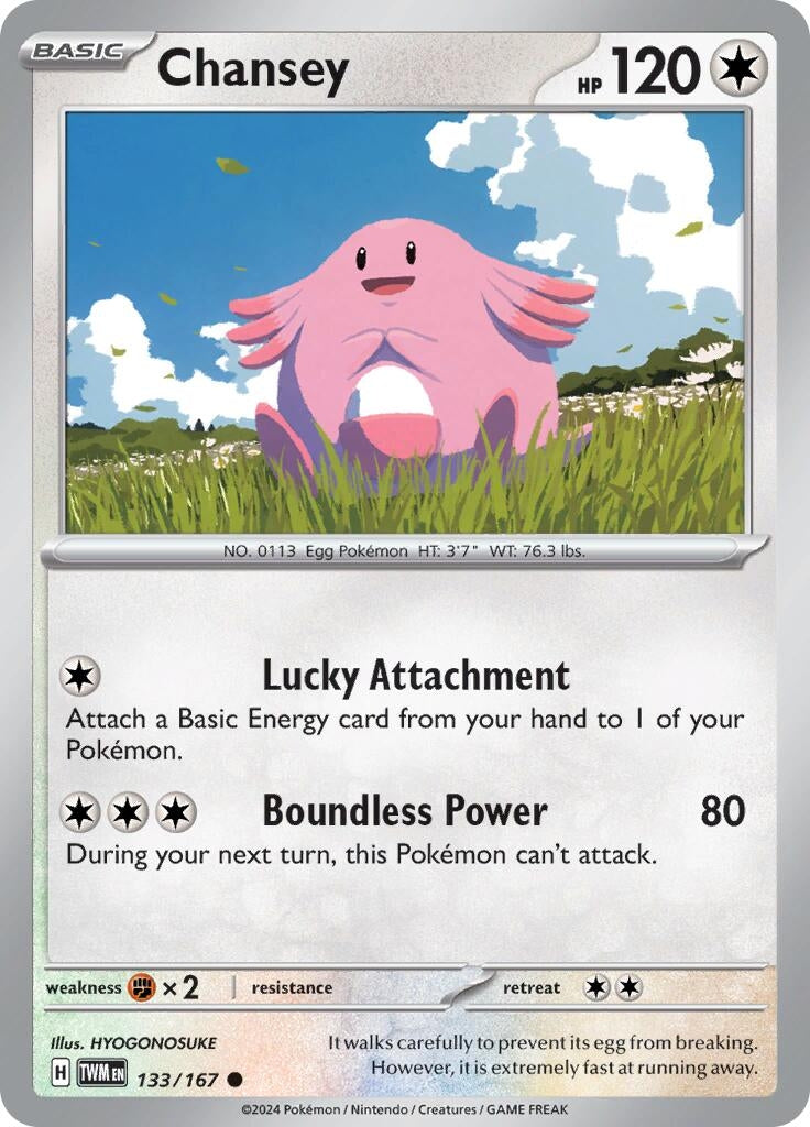 Image for Chansey (133/167) [SV06: Twilight Masquerade] - Pokemon