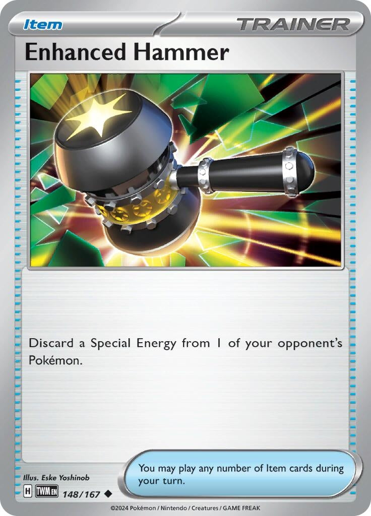 Image for Enhanced Hammer (148/167) [SV06: Twilight Masquerade] - Pokemon