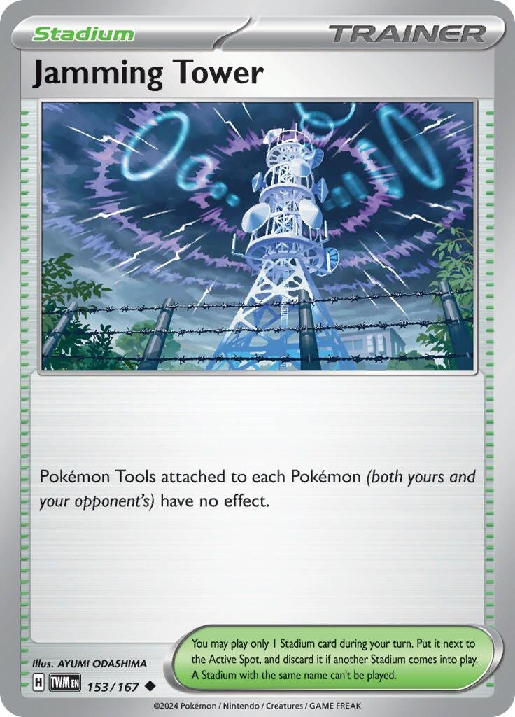 Image for Jamming Tower (153/167) [SV06: Twilight Masquerade] - Pokemon