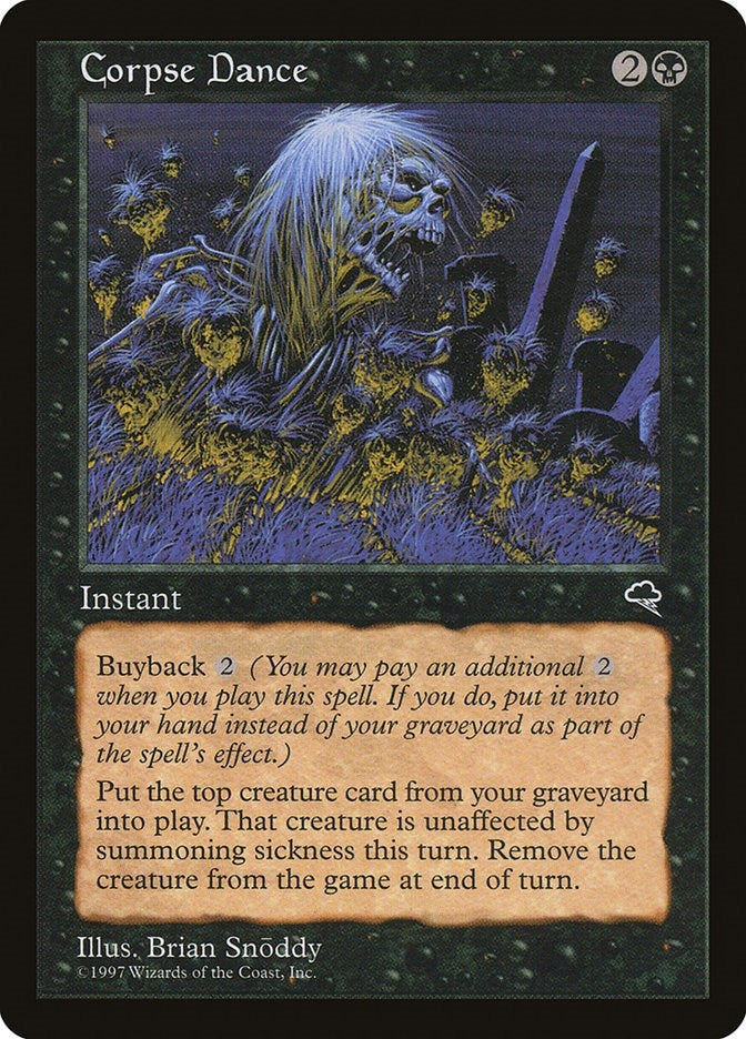 Image for Corpse Dance (116) [Tempest] - Magic: The Gathering