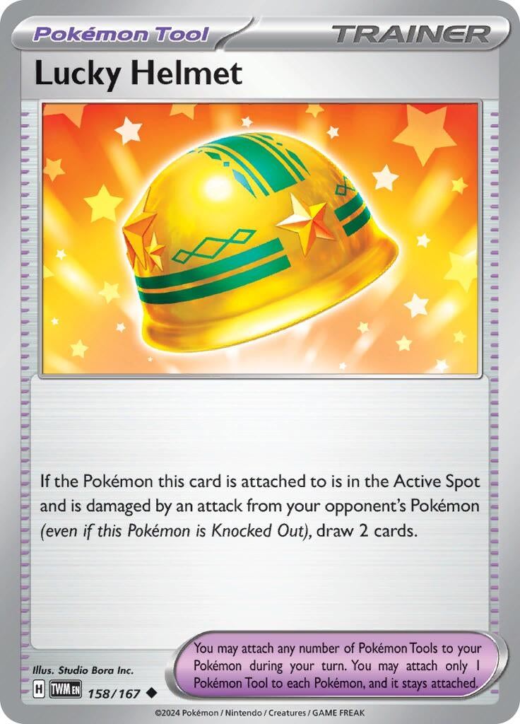 Image for Lucky Helmet (158/167) [SV06: Twilight Masquerade] - Pokemon