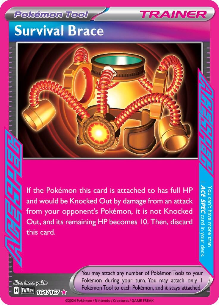 Image for Survival Brace (164/167) [SV06: Twilight Masquerade] - Pokemon