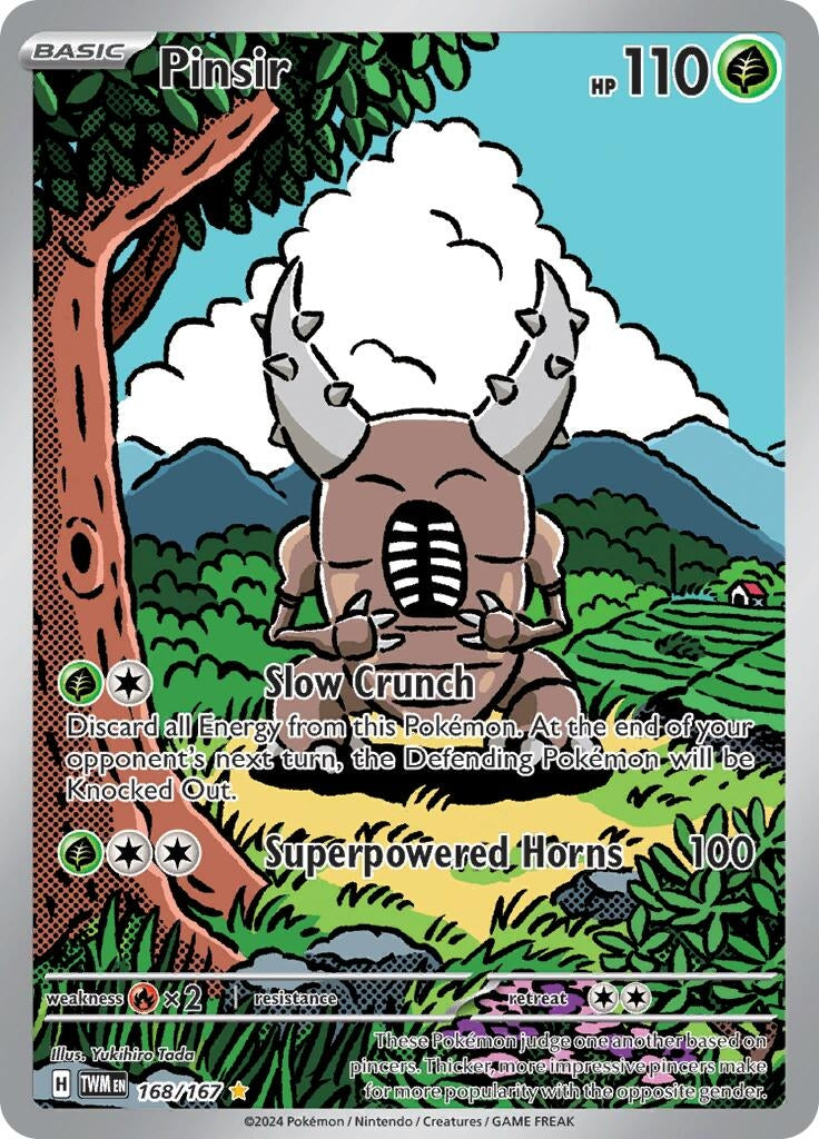 Image for Pinsir (168/167) [SV06: Twilight Masquerade] - Pokemon