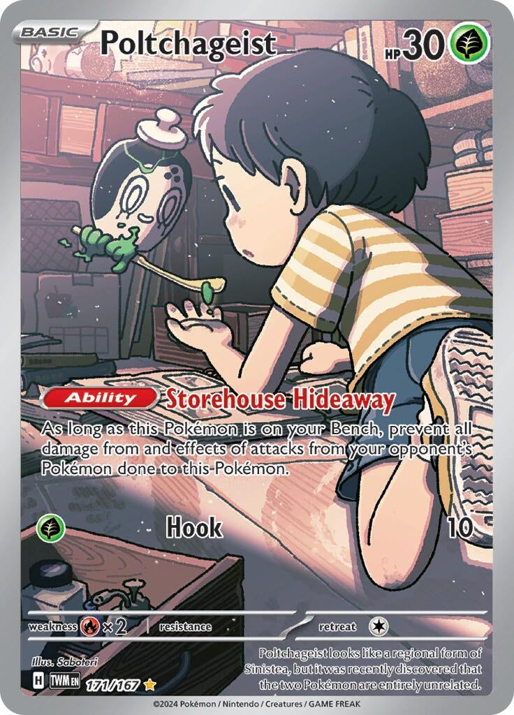Image for Poltchageist (171/167) [SV06: Twilight Masquerade] - Pokemon