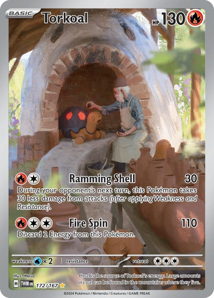 Image for Torkoal (172/167) [SV06: Twilight Masquerade] - Pokemon
