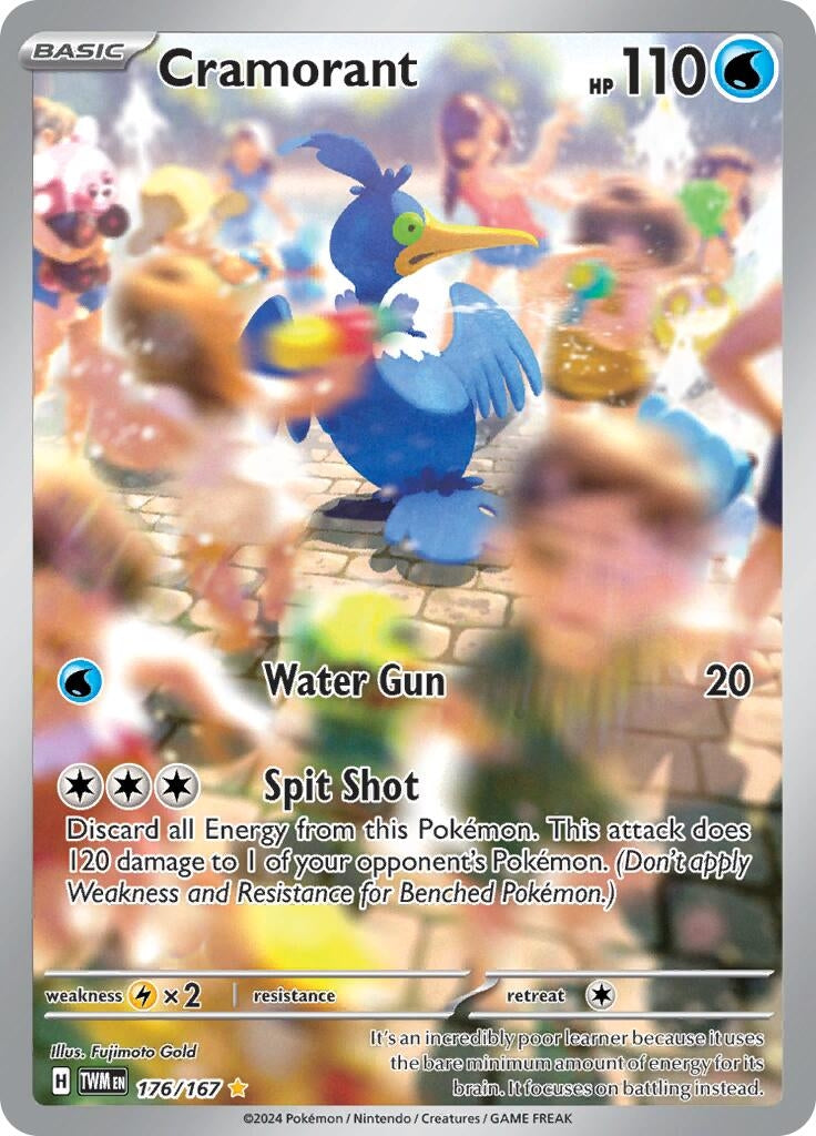 Image for Cramorant (176/167) [SV06: Twilight Masquerade] - Pokemon