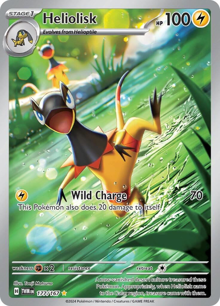 Image for Heliolisk (177/167) [SV06: Twilight Masquerade] - Pokemon