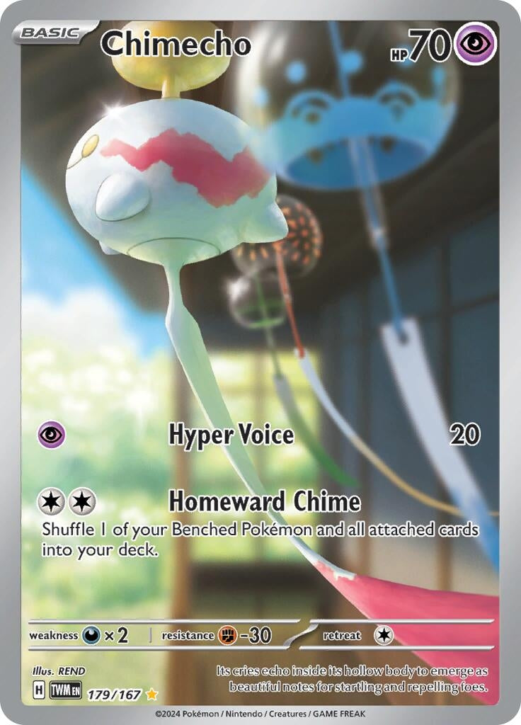 Image for Chimecho (179/167) [SV06: Twilight Masquerade] - Pokemon