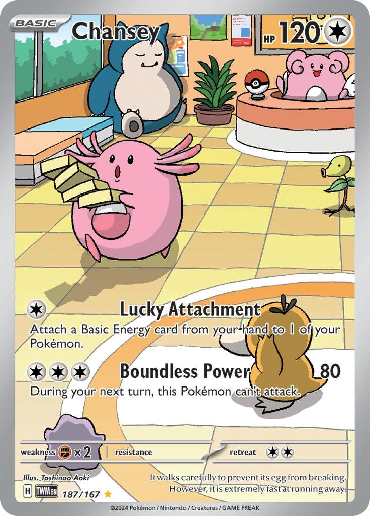 Image for Chansey (187/167) [SV06: Twilight Masquerade] - Pokemon