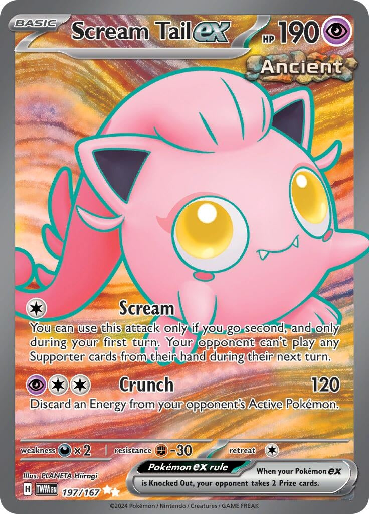 Image for Scream Tail ex (197/167) [SV06: Twilight Masquerade] - Pokemon