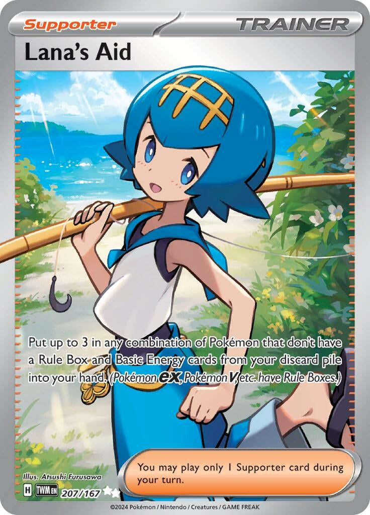 Image for Lana's Aid (207/167) [SV06: Twilight Masquerade] - Pokemon