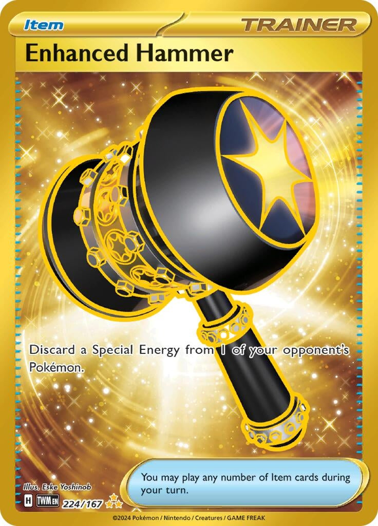 Image for Enhanced Hammer (224/167) [SV06: Twilight Masquerade] - Pokemon
