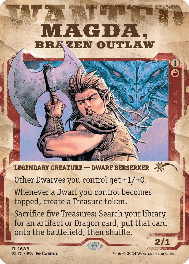 Image for Magda, Brazen Outlaw (1688) [Secret Lair Drop Series] - Magic: The Gathering