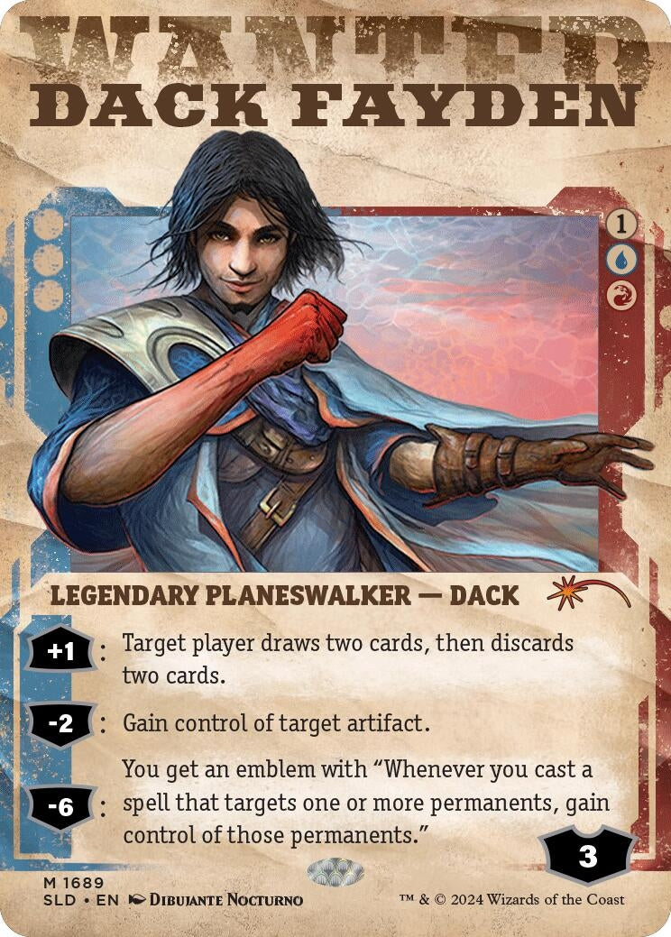 Image for Dack Fayden (1689) (1689) [Secret Lair Drop Series] - Magic: The Gathering