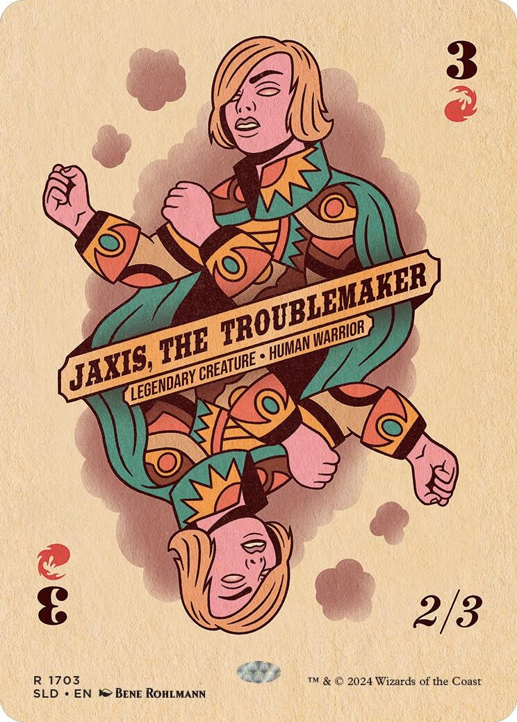 Image for Jaxis, the Troublemaker (1703) [Secret Lair Drop Series] - Magic: The Gathering