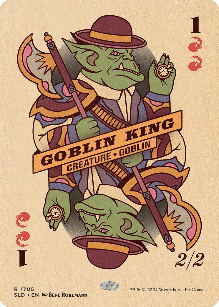 Image for Goblin King (1705) (1705) [Secret Lair Drop Series] - Magic: The Gathering