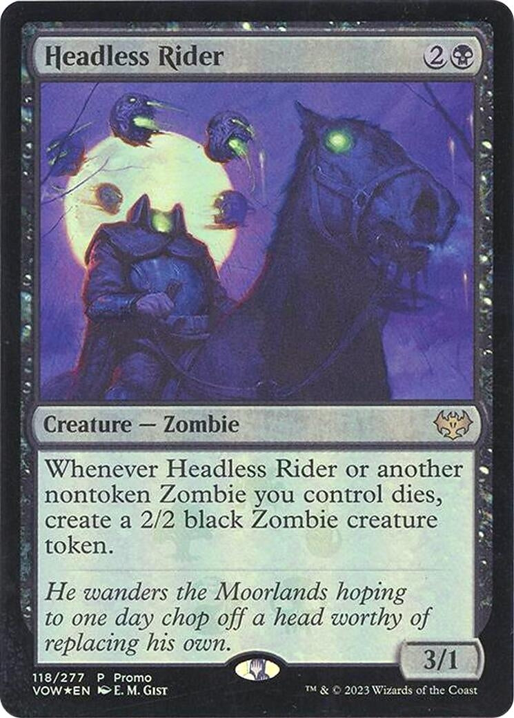 Image for Headless Rider (118) [Media Promos] - Magic: The Gathering