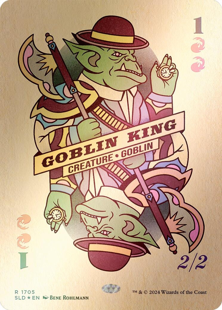 Image for Goblin King (1705) (Rainbow Foil) (1705) [Secret Lair Drop Series] - Magic: The Gathering