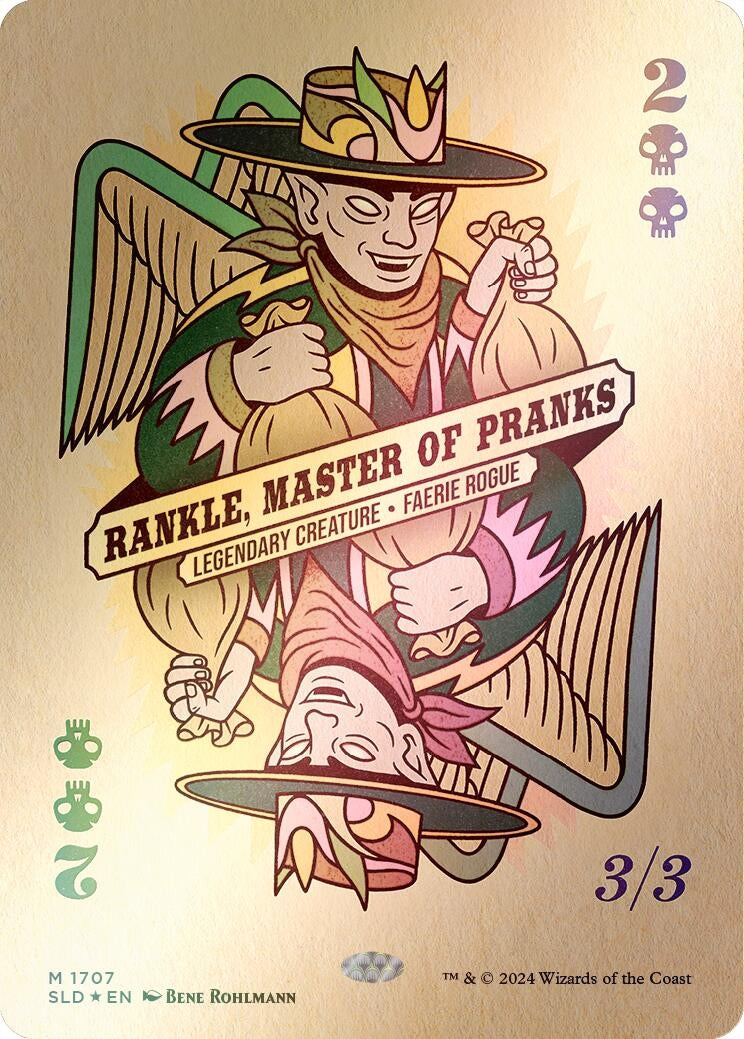 Image for Rankle, Master of Pranks (Rainbow Foil) (1707) [Secret Lair Drop Series] - Magic: The Gathering