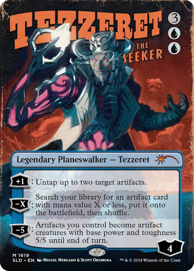 Image for Tezzeret the Seeker (1619) (1619) [Secret Lair Drop Series] - Magic: The Gathering