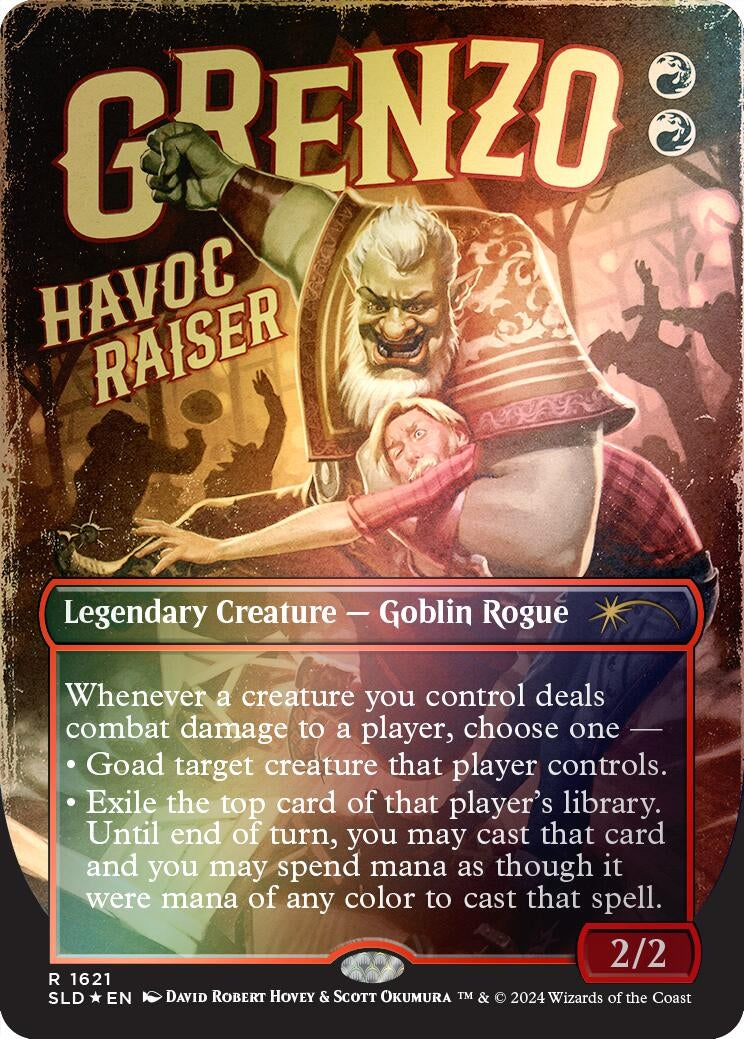 Image for Grenzo, Havoc Raiser (Rainbow Foil) (1621) [Secret Lair Drop Series] - Magic: The Gathering