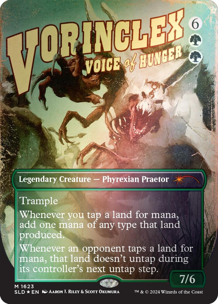 Image for Vorinclex, Voice of Hunger (Rainbow Foil) (1623) [Secret Lair Drop Series] - Magic: The Gathering